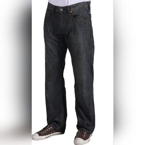 LEVI'S 569 Men's Classic Loose Straight Darkwash Blue Jeans 38x32